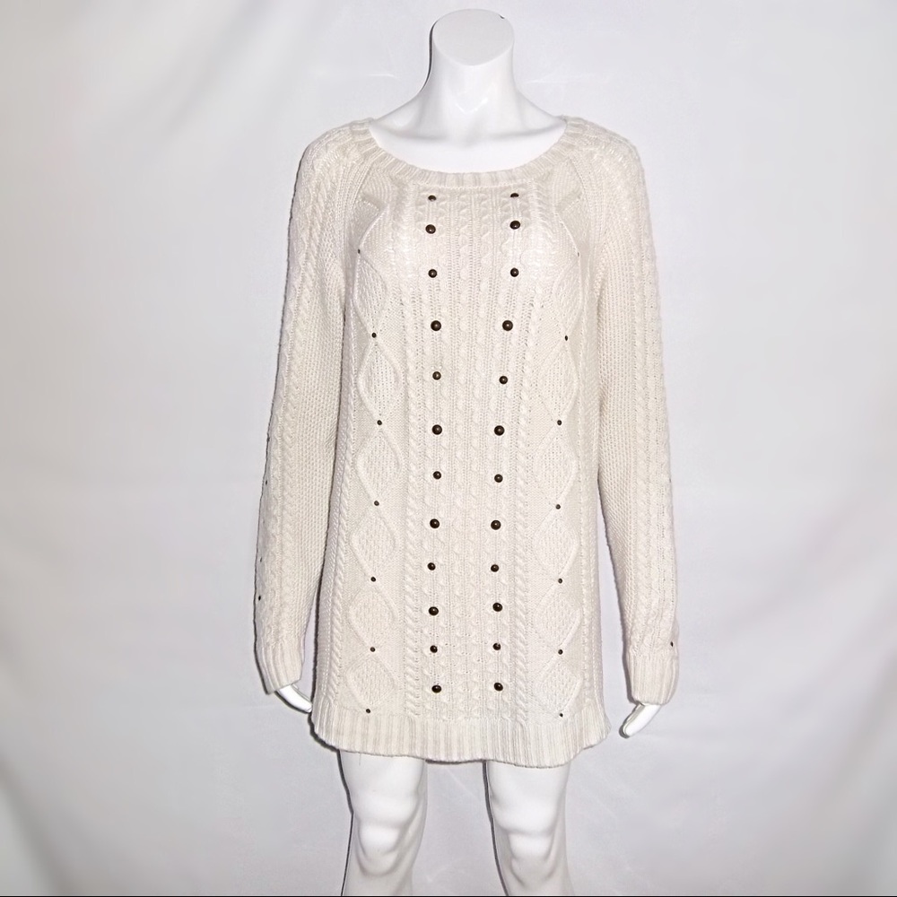 AE Cable Kit Crew Neck Pullover Sweater Sz XL